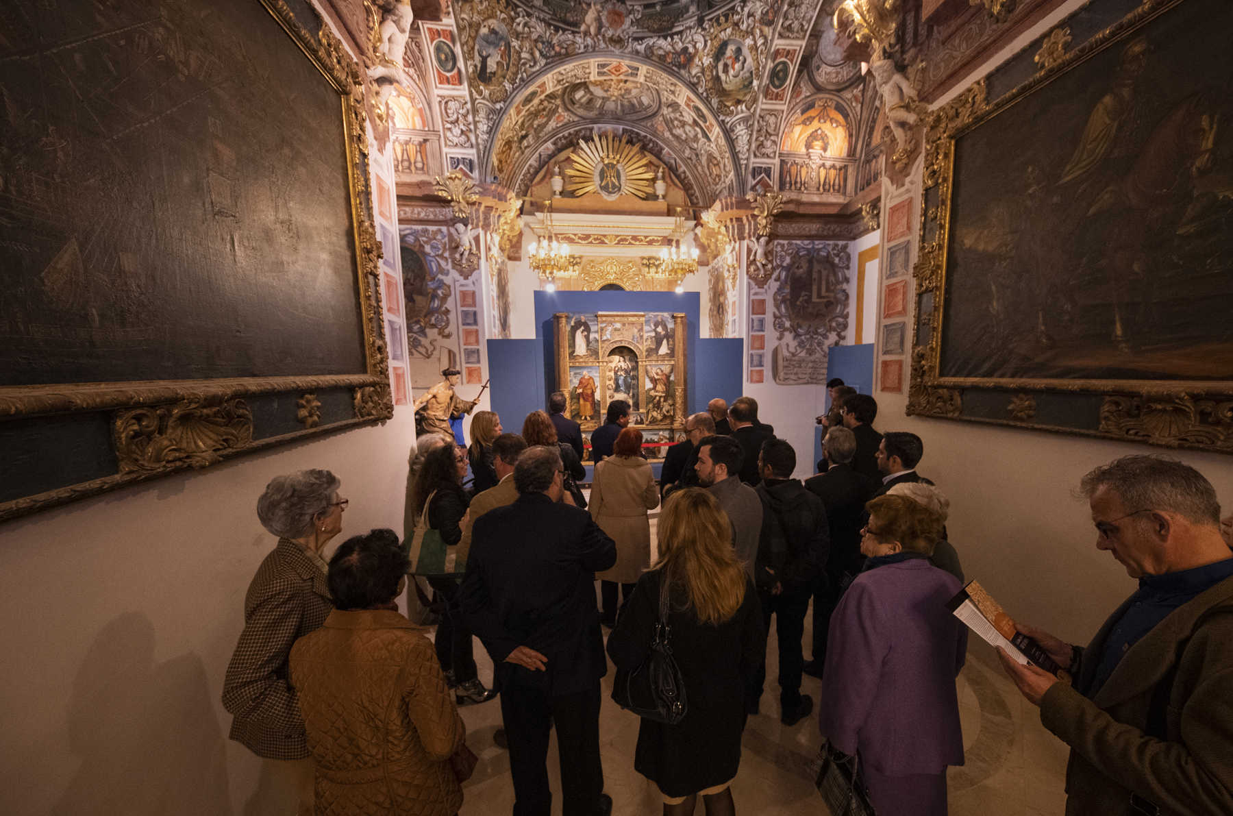 La muestra de arte sacro 'La llum de la memòria' bate récords con su traslado hasta Castelló