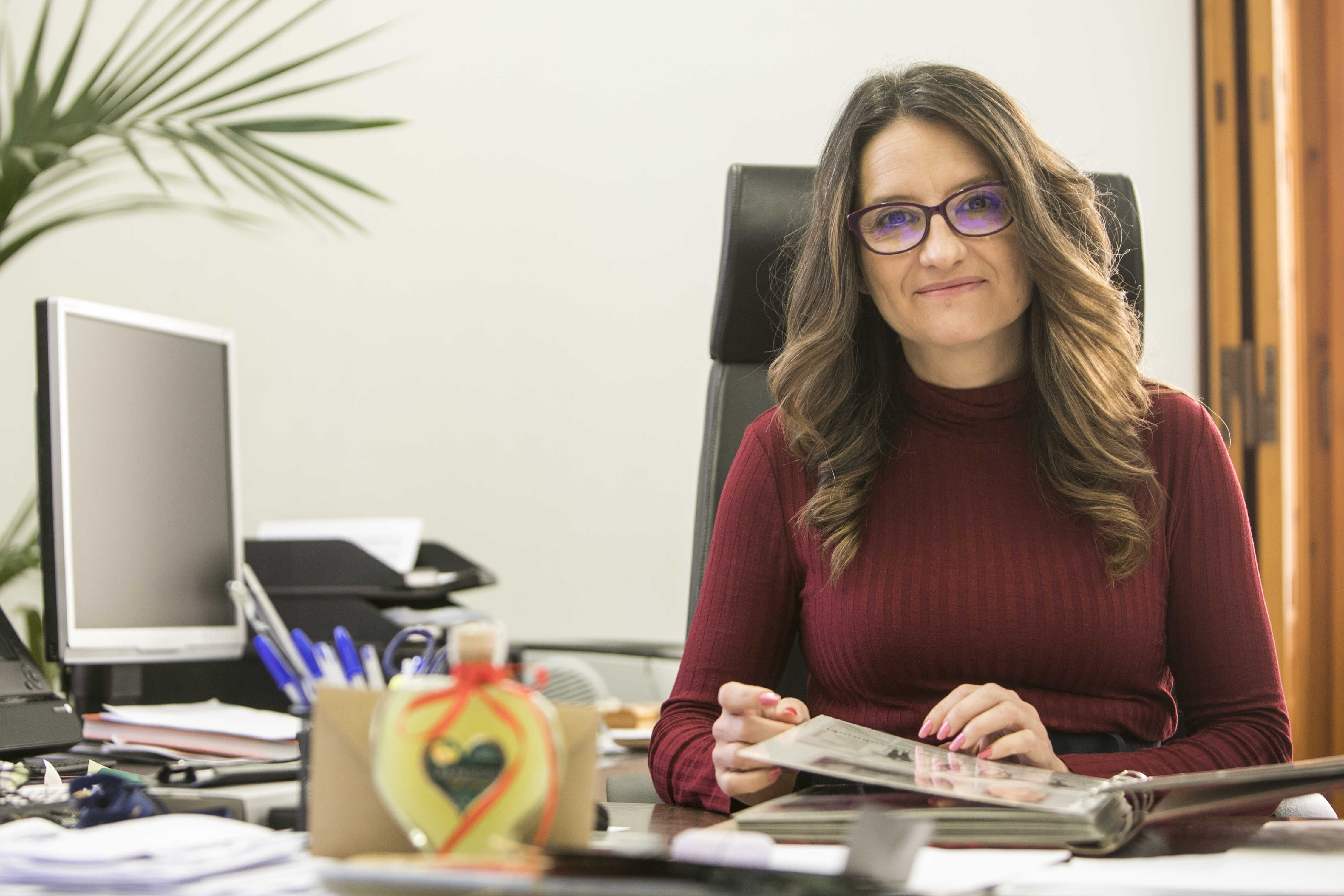 Perfil grafológico de Mónica Oltra: 