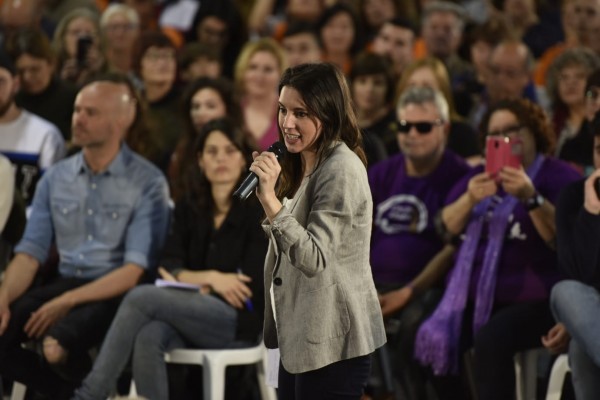 Irene Montero, contra todos: 