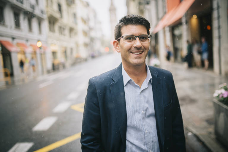 El alcalde de Ontinyent, Jorge Rodríguez. Foto: KIKE TABERNER - 