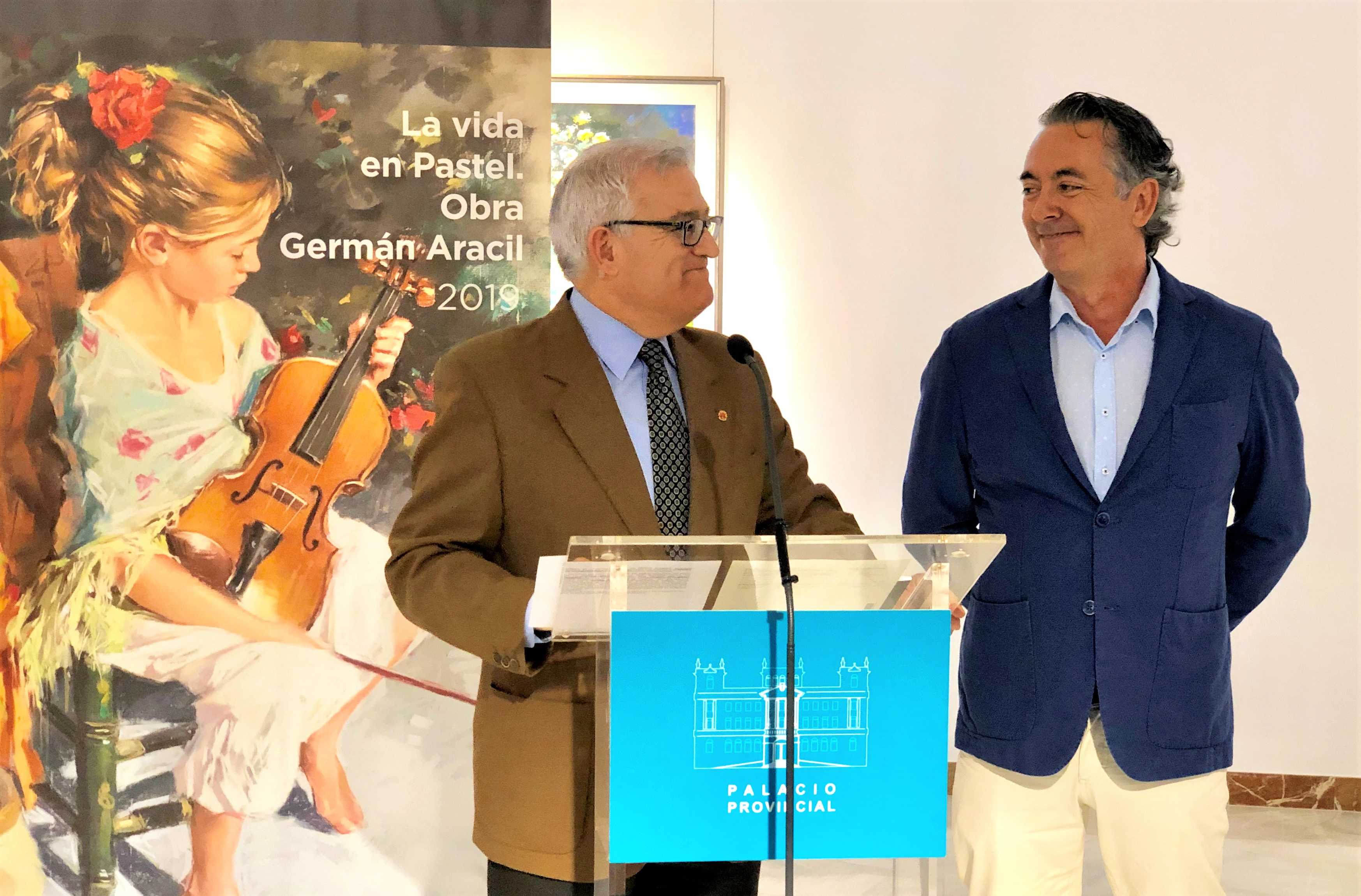 El alcoyano Germán Aracil exporta a China la técnica pictórica del pastel