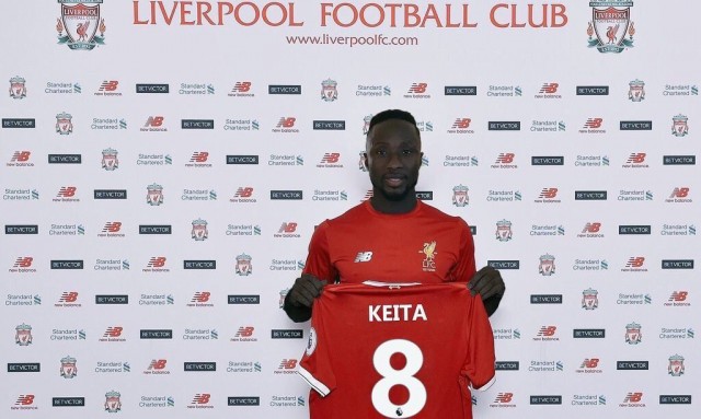 El Liverpool confirma la llegada del centrocampista Naby Keita para el próximo verano