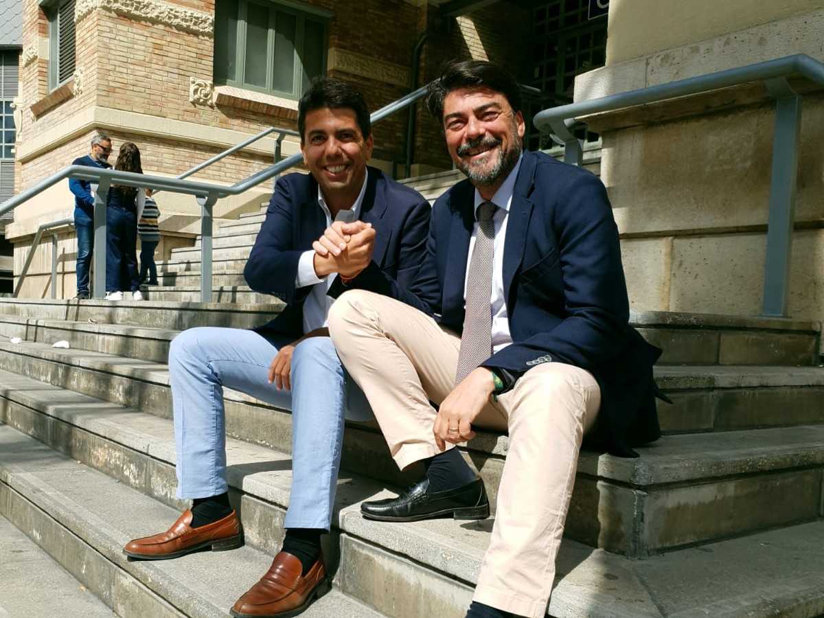 Carlos Mazón regresa a la política como 'número 2' de la lista del PP en Alicante