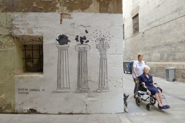 Escif firmará la falla municipal de 2020