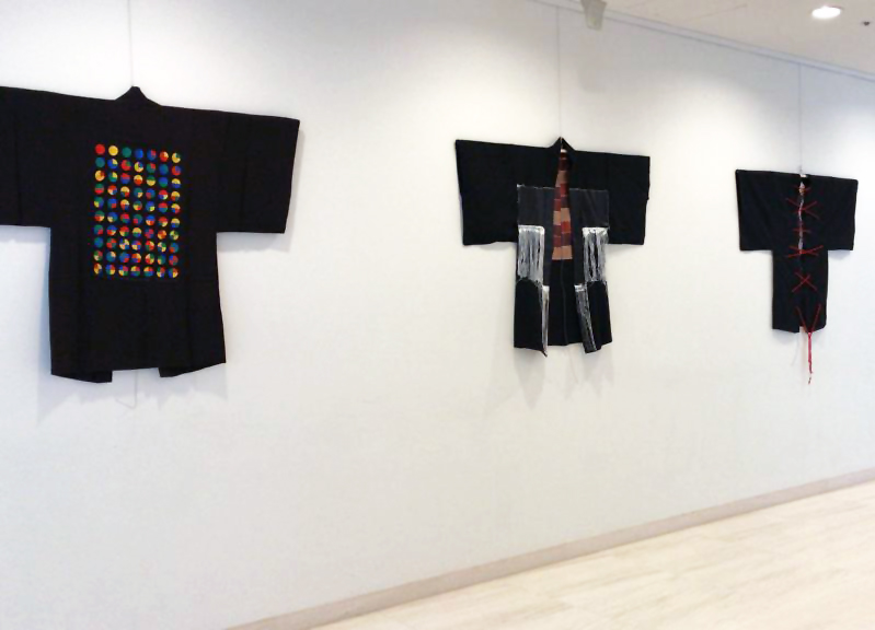 Los valencianos JARR, Jordi Teixidor

y Claudio Zirotti exponen sus kimonos en Tokio