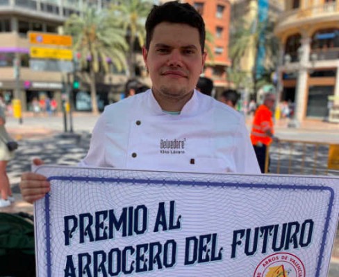 El cocinero de Benidorm Kiko Lázaro, premio al 