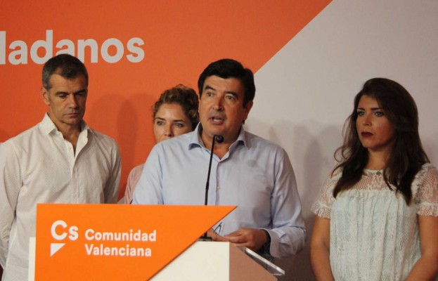 Ciudadanos exige a Mónica Oltra que se posicione sobre el referéndum de Cataluña