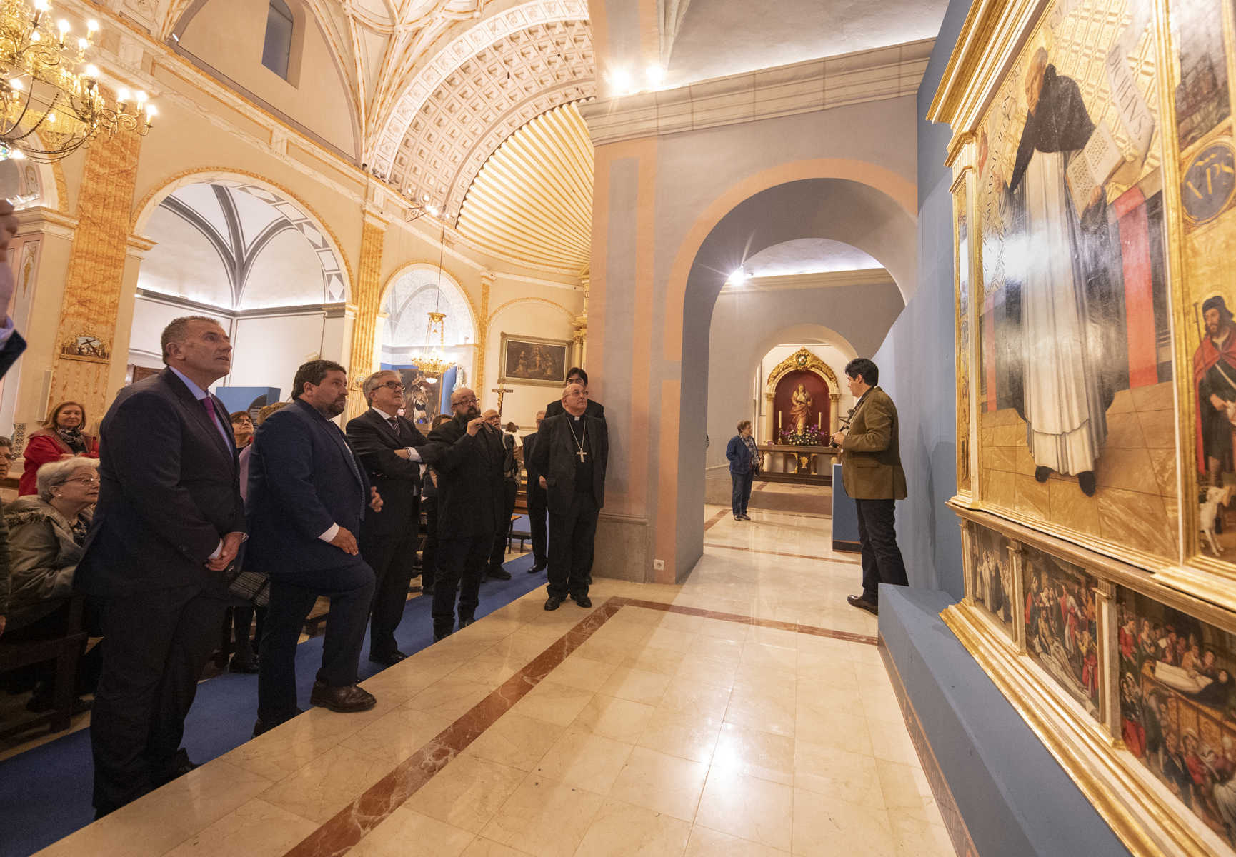 'La Llum de la Memòria' recala en Castelló para reivindicar el arte sacro de la provincia