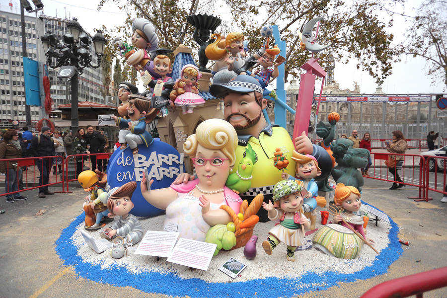 Ceballos y Sanabria, autores de la falla municipal infantil de 2020
