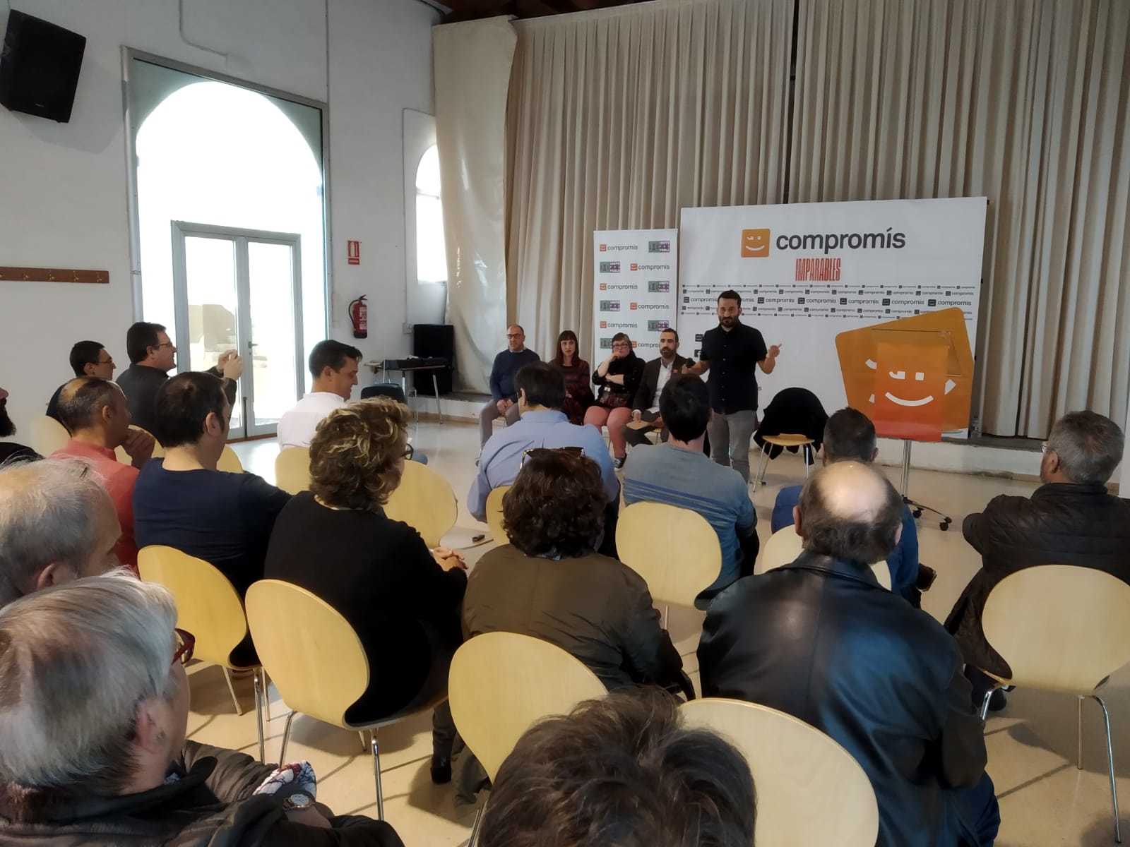 Marzà dice en Cabanes que votar a Compromís asegura avanzar en derechos y en calidad de vida
