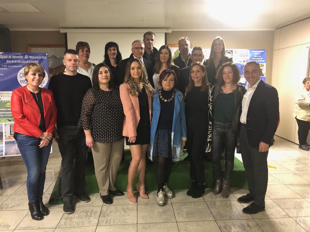 Barrachina defiende la creación de empleo que generarán en Betxí gobiernos presididos por el PP