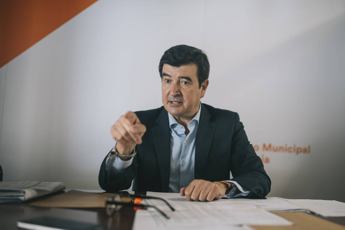  El portavoz de Ciudadanos en el Ayuntamiento de València, Fernando Giner. Fotos: KIKE TABERNER  - 