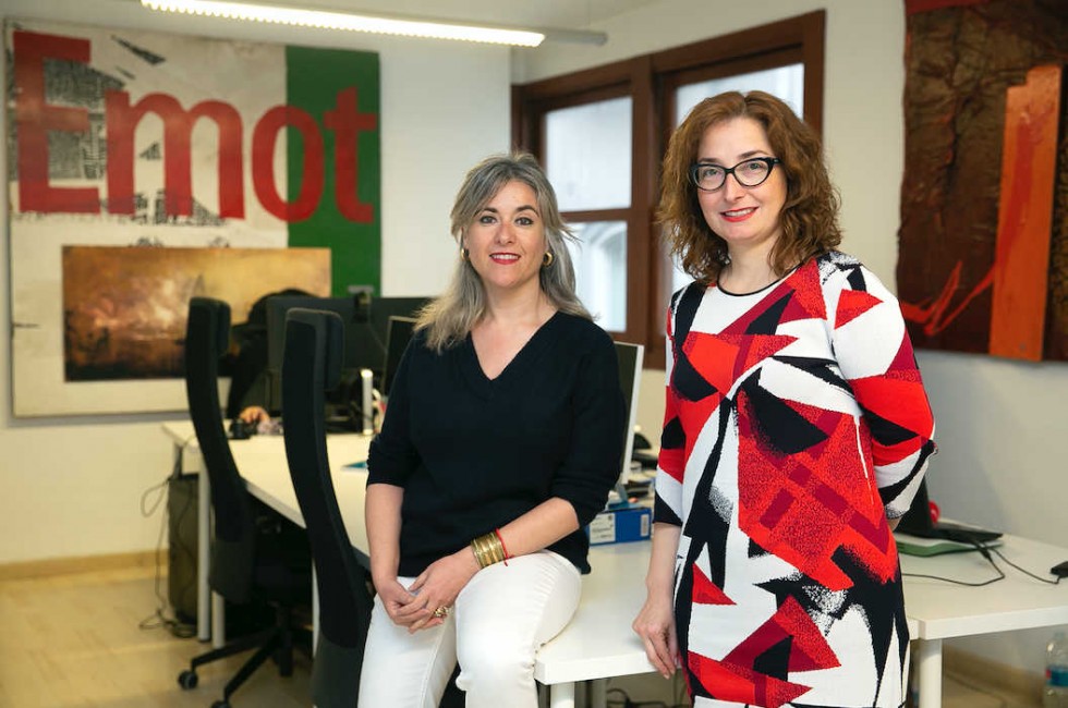 Las CEO y cofundadoras de la startup, Alicia Mora y María Pocoví (MARGA FERRER) - 