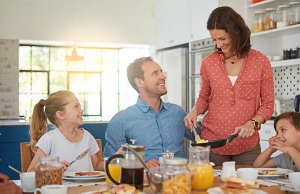 El 73% de los padres valencianos valora que el desayuno sea saludable y nutritivo
