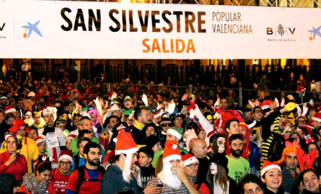 La San Silvestre de Valencia supera su techo de participación