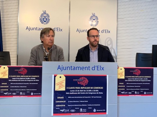 Elche y Facpyme organizan
una conferencia sobre cómo impulsar el

pequeño comercio