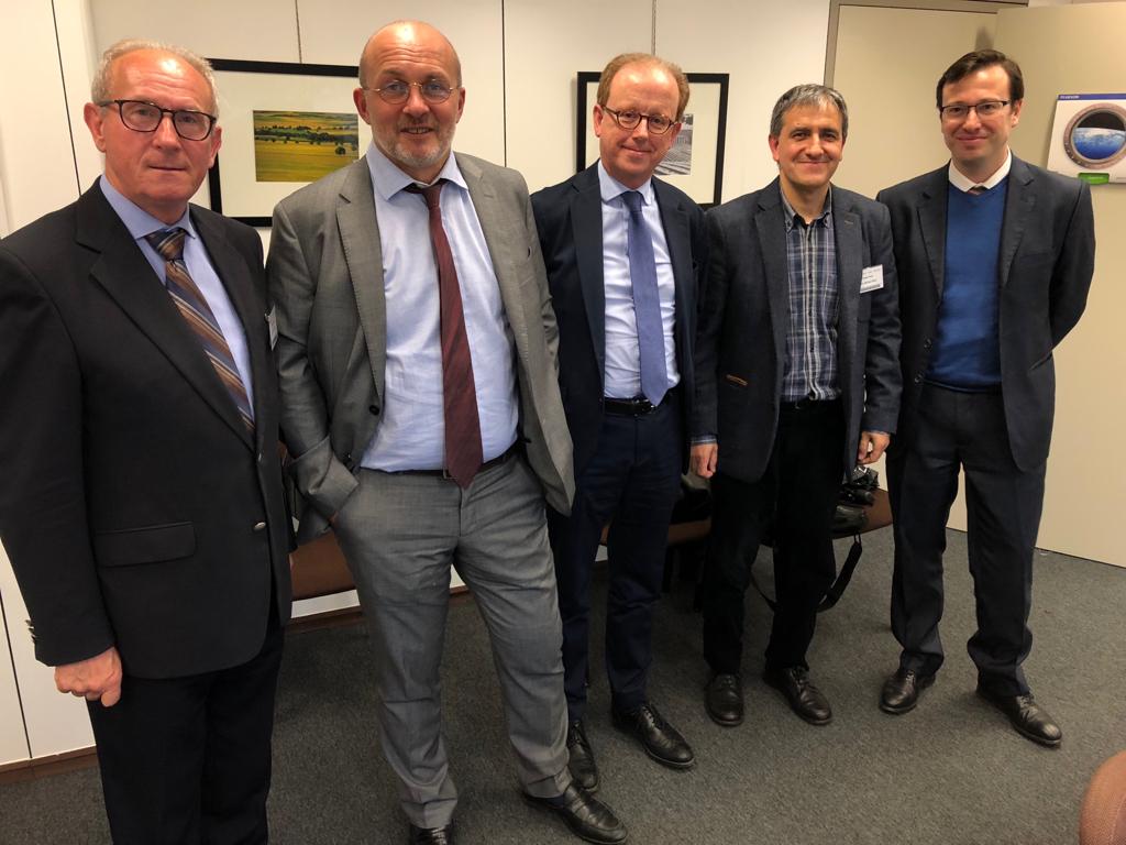 Cristóbal Aguado, Joao Onofre, Jesús González-García, Juan Salvador Torres y Daniel Acevedo. - 