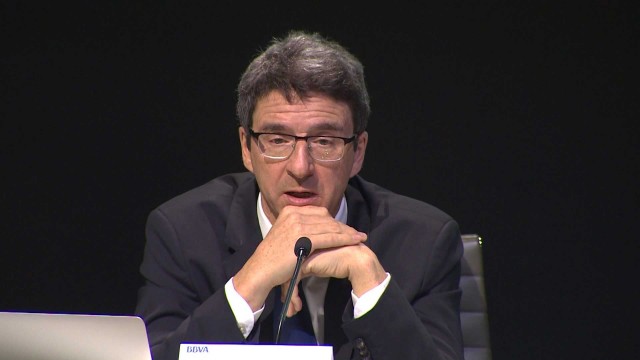 BBVA rebaja al 2,2% su previsión de crecimiento para este año y al 1,9% para 2020