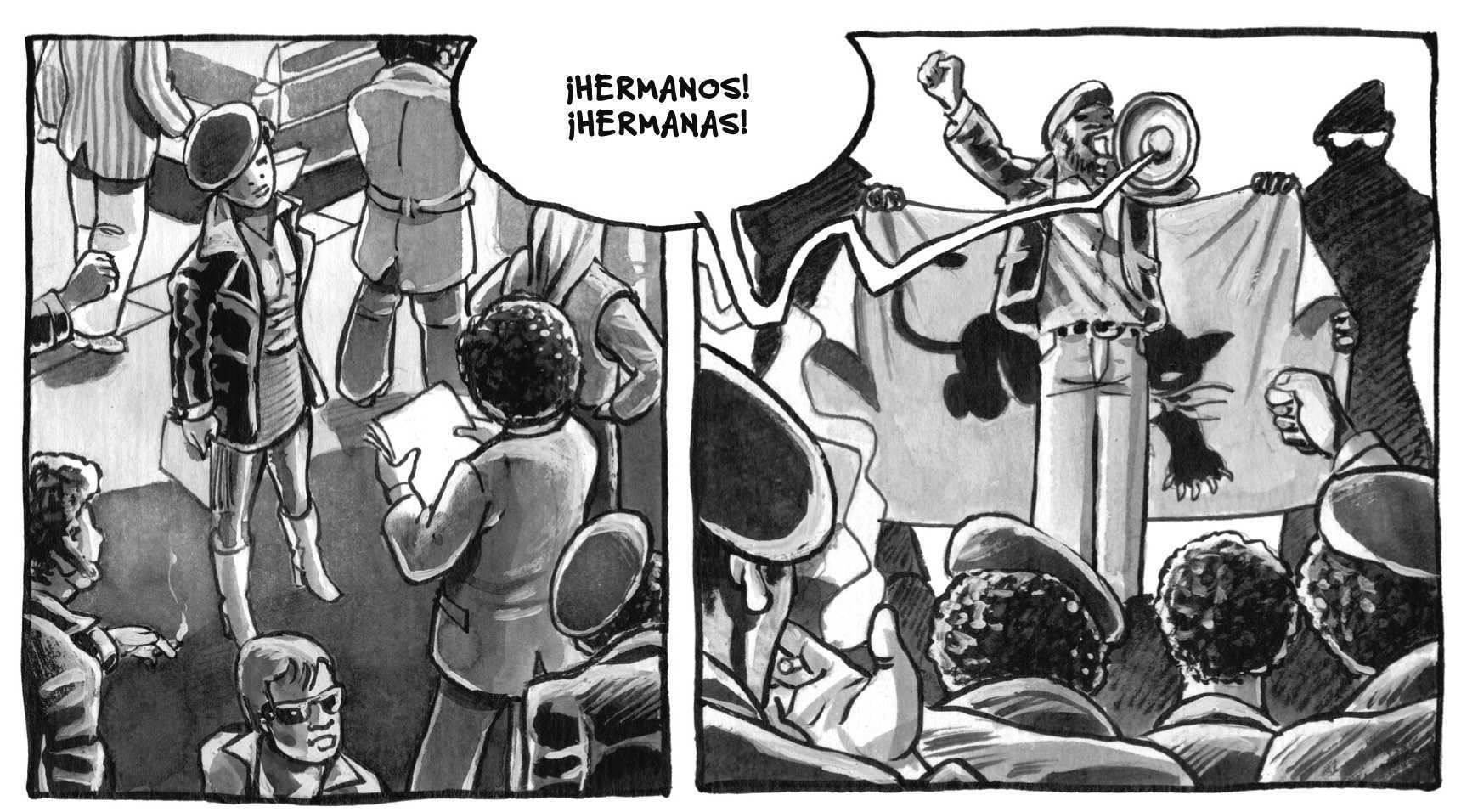 Black is Beltza / Black Panthers… power to the people!
