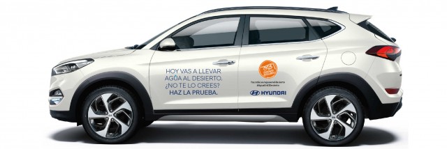 Gran éxito de la acción de Hyundai “Agua en el Desierto”
