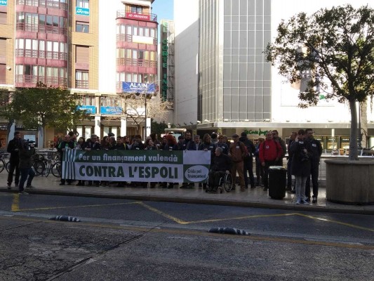 La Crida pel Finançament pide a los valencianos que digan 