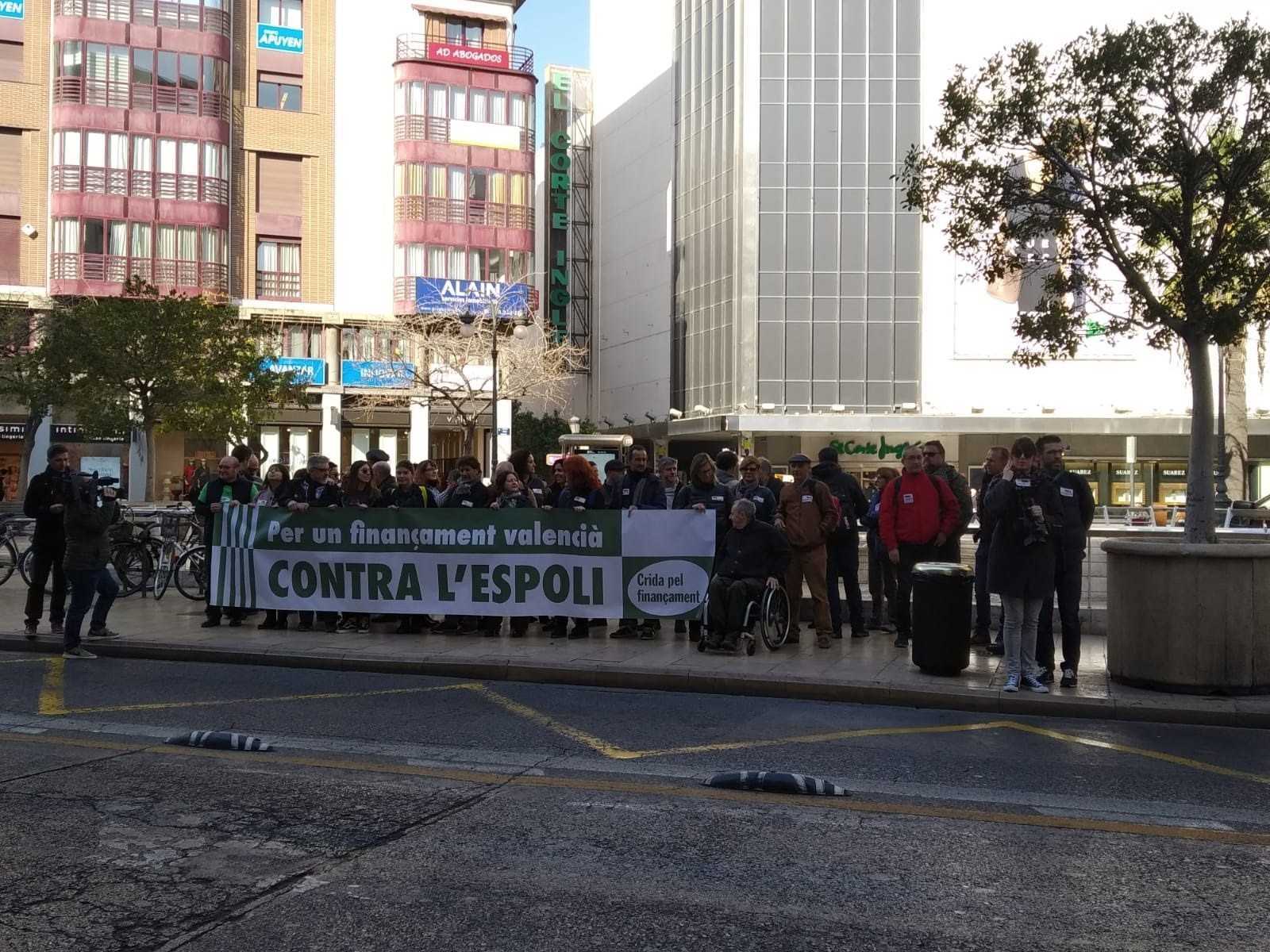 La Crida pel Finançament pide a los valencianos que digan 