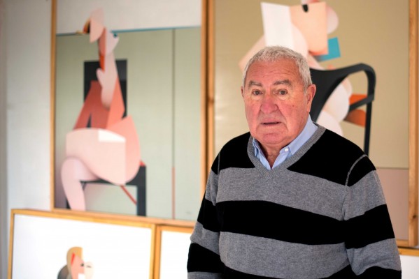 El pintor Alberto Labad expone 'Otra pintura' en la sala Pedro Delso de la Fundación Frax