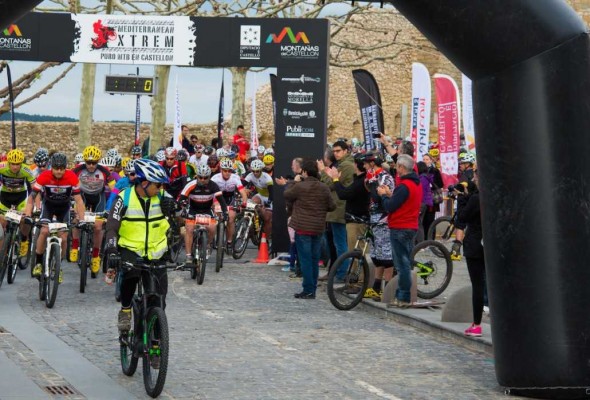 Unos 600 ciclistas participarán desde este viernes en la Mediterranean Xtrem, que arranca en Castelló