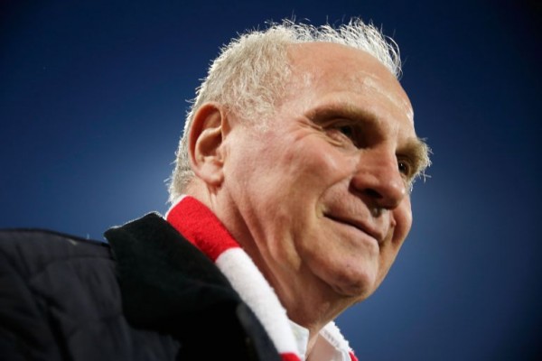 Uli Hoeness, presidente del Bayern: 