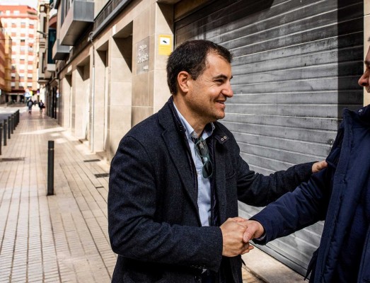 Merino recibe apoyos ya como alcaldable de Cs mientras Julià señala que la lista no está cerrada