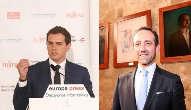 Rivera ficha a Bauzá para la lista de Ciudadanos al Parlamento Europeo, que irá en el quinto puesto