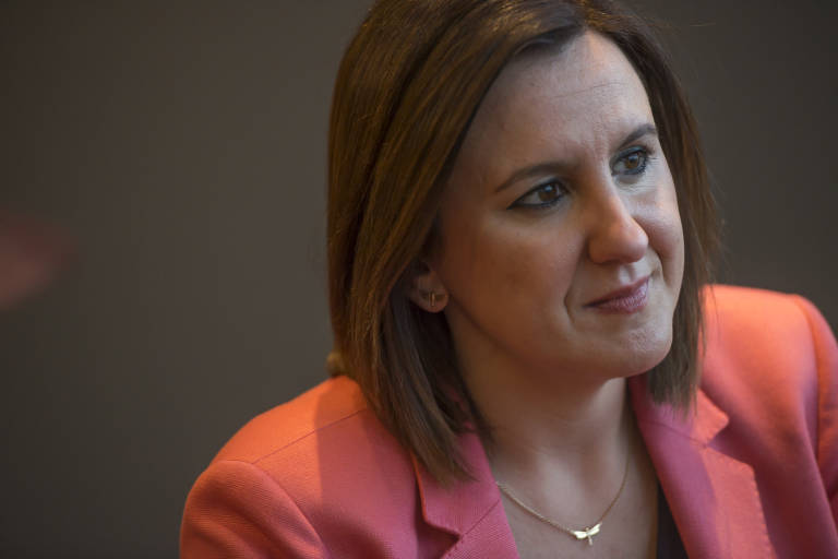  La candidata del PP a la Alcaldía de València, María José Català. Foto: KIKE TABERNER  - 
