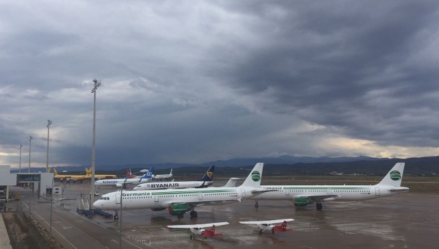 El aeropuerto de Castellón, lleno de aviones gracias al desguace y a la espera de un verano con 6 rutas