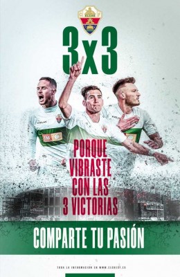 El Elche ofrece tres entradas a precio reducido ante el Córdoba