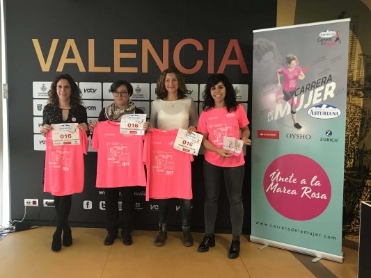 La Carrera de la Mujer estrena nuevo recorrido en Valencia