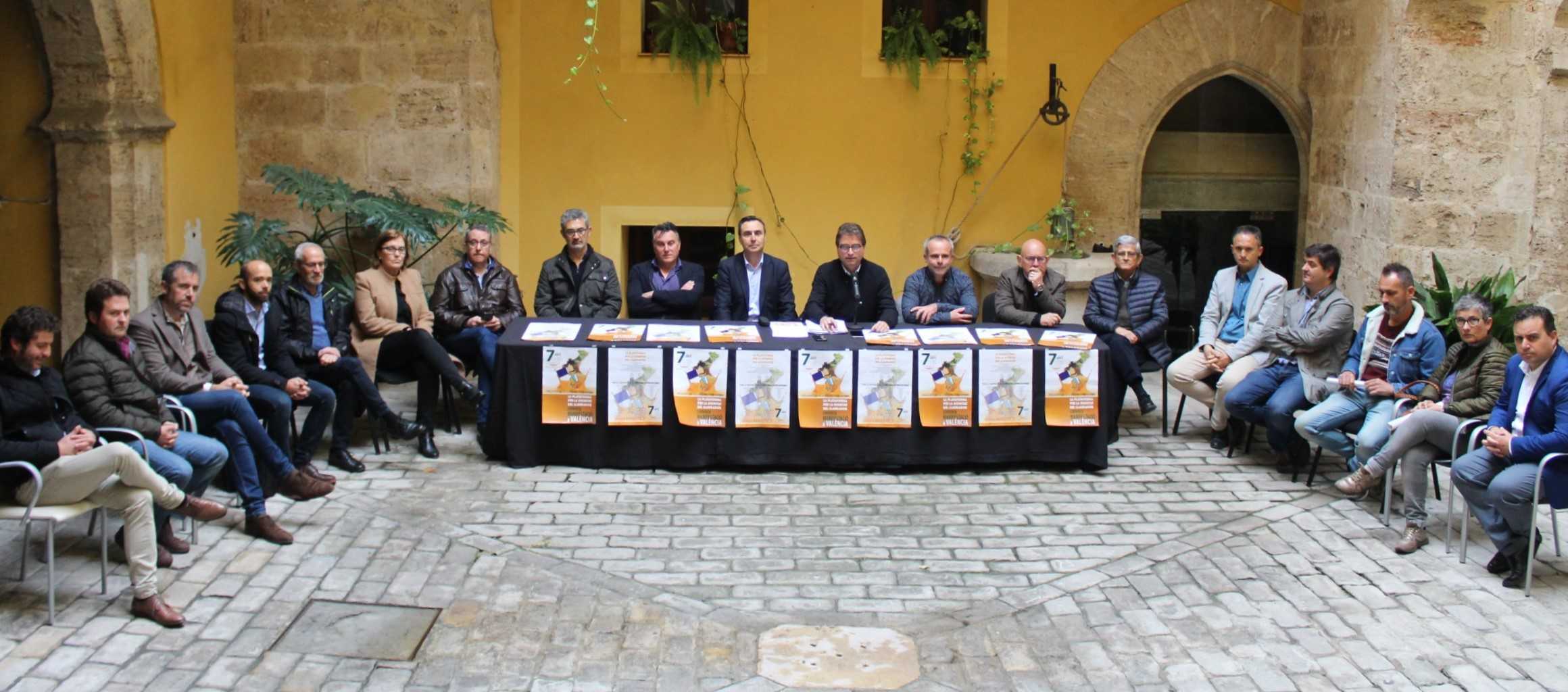 103 municipios se manifestarán el domingo en València por la defensa de la citricultura