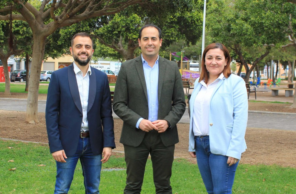 Pablo Llopico, Héctor Folgado y Gema Ferreres, candidatos del PP en Vila-real. - 