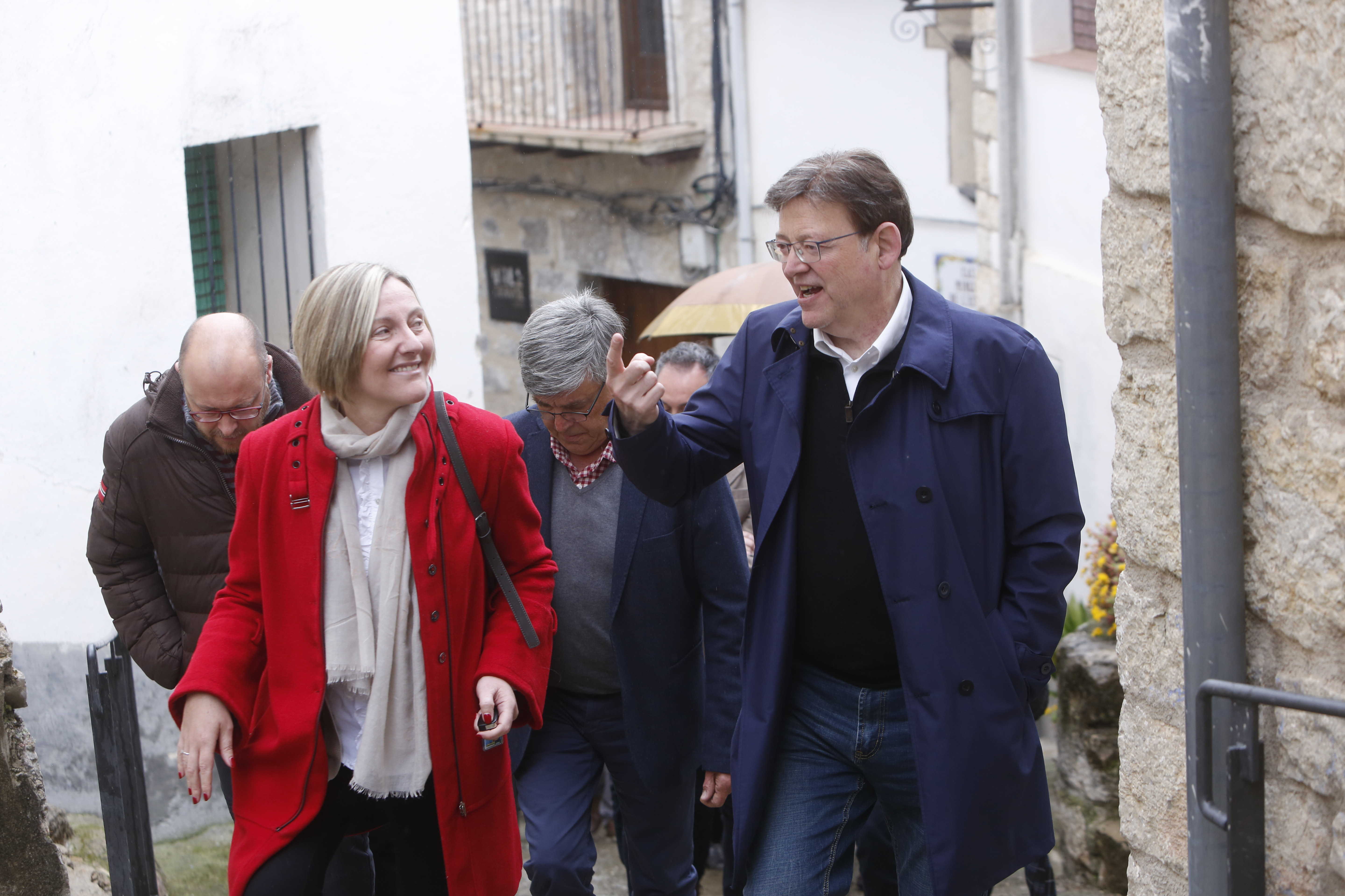 Puig promete reforzar su plan contra la despoblación 