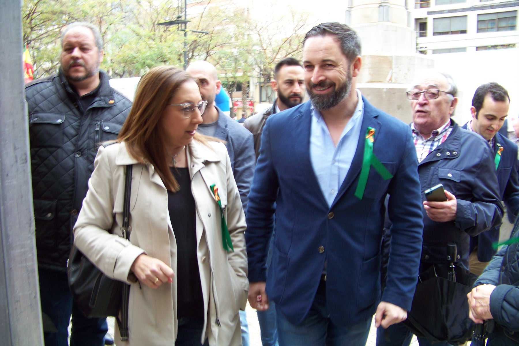 Santiago Abascal termina su visita a Castellón en la Muestra Gastronómica de Santa Clara
 