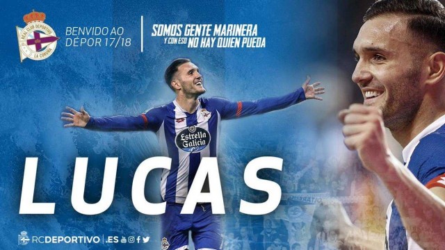 El RC Deportivo oficializa el regreso de Lucas Pérez