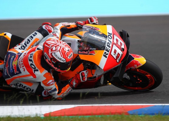 Dovizioso se queda el apretado inicio en los libres de Argentina
