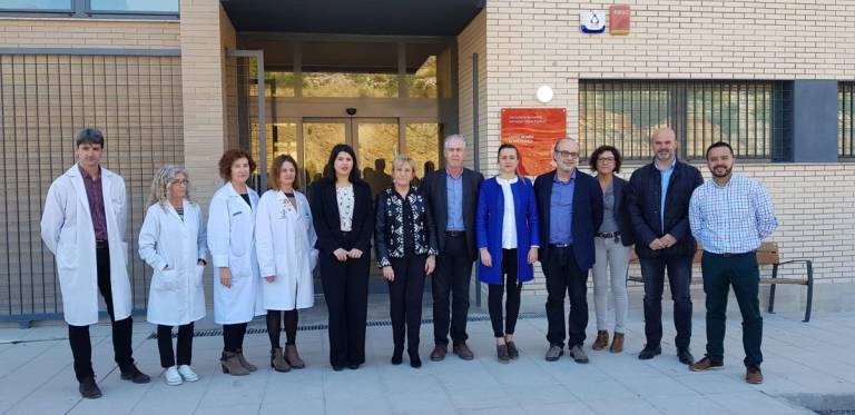 Última visita a la Vall d'Uixó de la consellera de Sanitat, Ana Barceló, donde anunció la licitación de las obras. - 