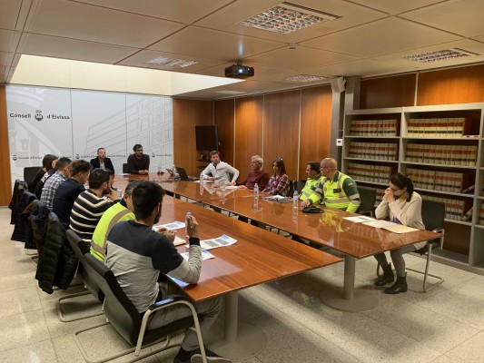 Ibiza Marathon articula un dispositivo de seguridad y concienciación ciudadana por las zonas en las que transcurrirá la carrera