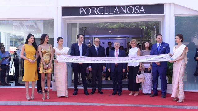 Porcelanosa refuerza su expansión en Asia con la apertura de tiendas en Dubai y Yangon