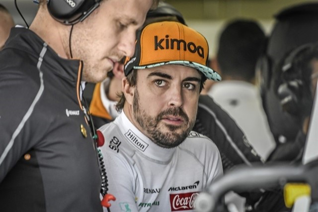 Fernando Alonso rodará la semana que viene con McLaren en el test de Baréin