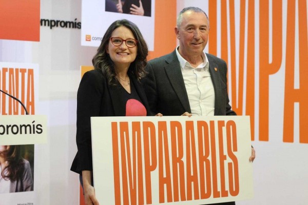  'Imparables', lema de campaña de Compromís para repetir la 