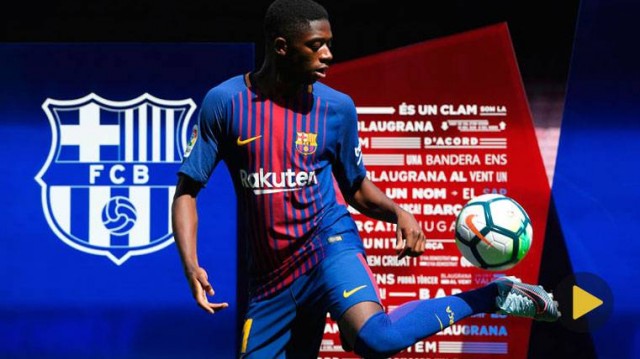 Dembelé ganará 12 millones anuales en el Barcelona, según 