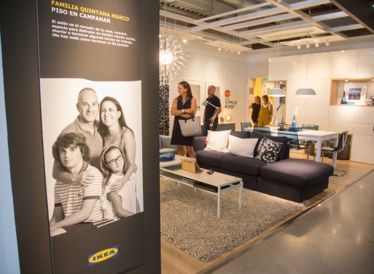 Ikea Alfafar crea los ambientes de su entrada junto a cinco familias valencianas