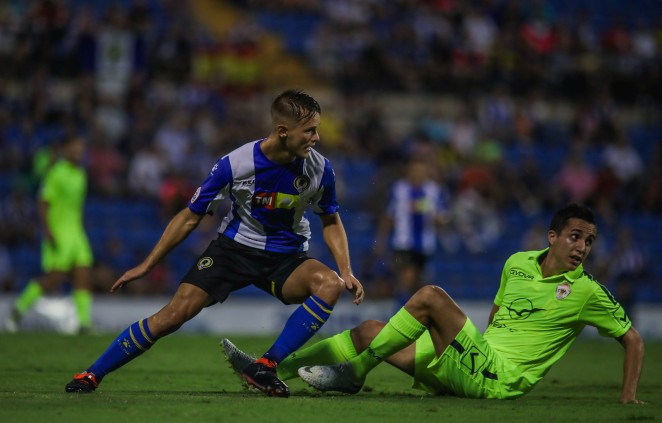 El lateral del Hércules Nani no estará en el ´derbi´ ante el Castellón por sanción