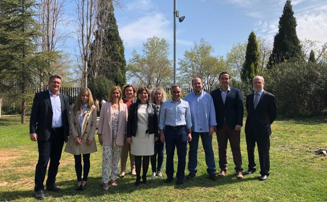 Salomé Pradas, Lluis Gandía y Vicente Martínez, los candidatos del PP al Senado por Castellón